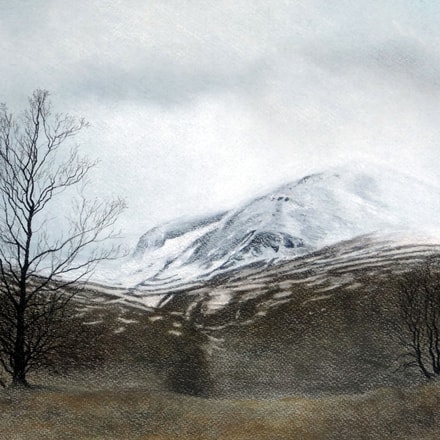 Ben Lawers, snow
