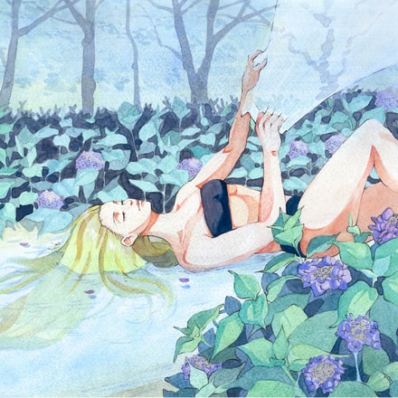 Garden of Hydrangeas