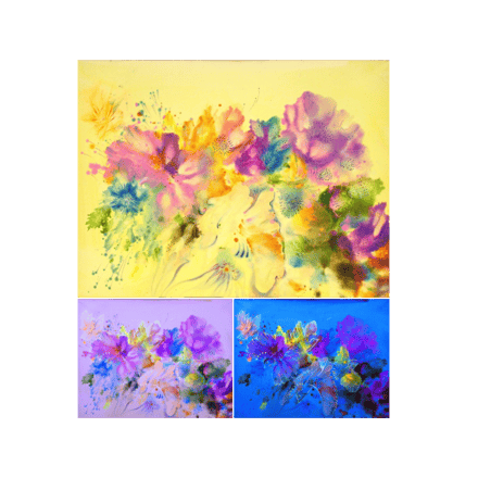 Flowers-birds